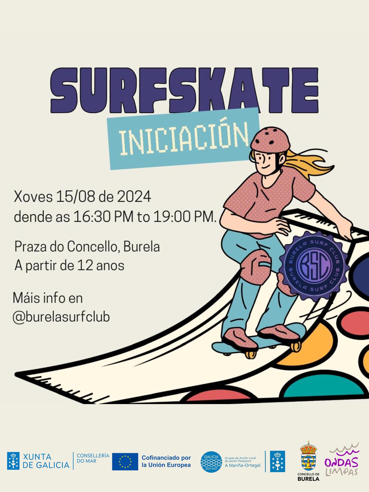 BURELA 13 AGOSTO Surfskate cartel