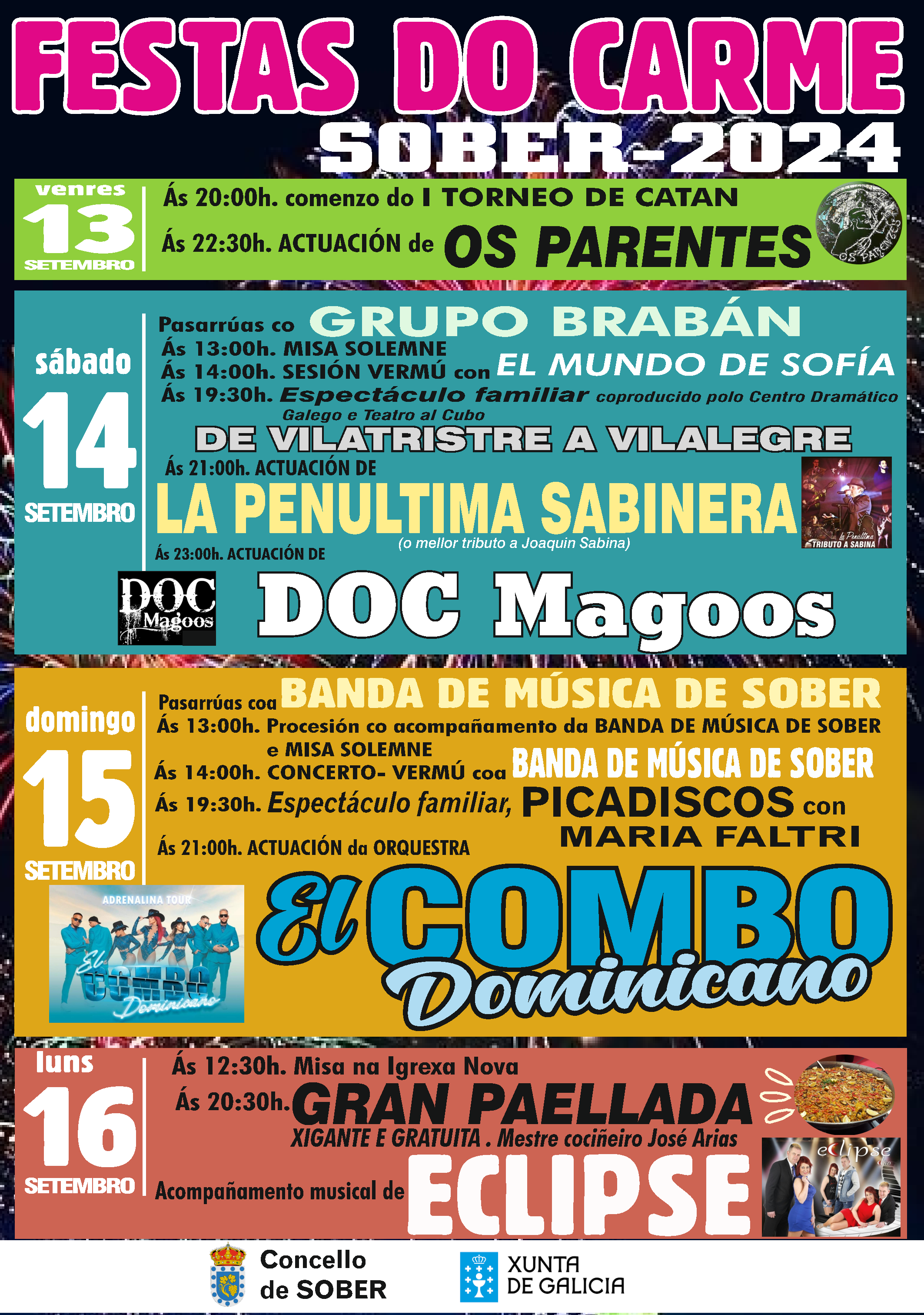 Festas de Sober 2024