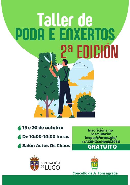Taller de poda e enxertos