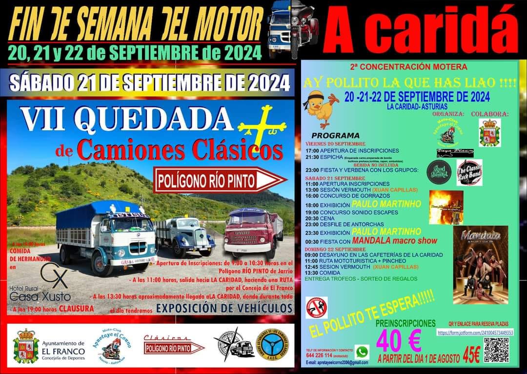 Fin de semana del motor El Franco
