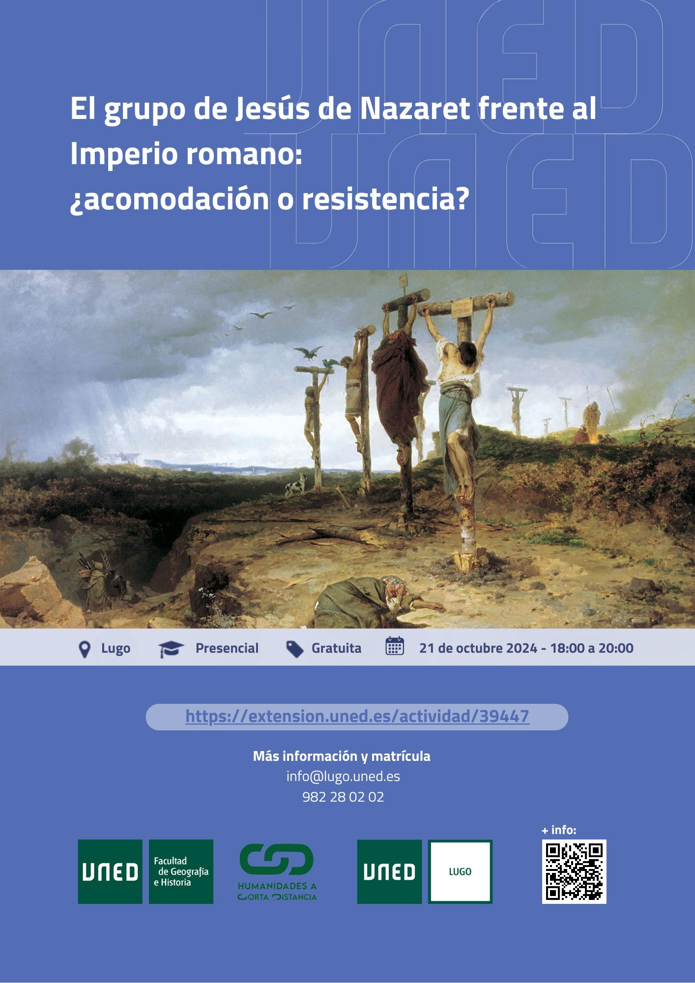 Charla en la UNED Lugo
