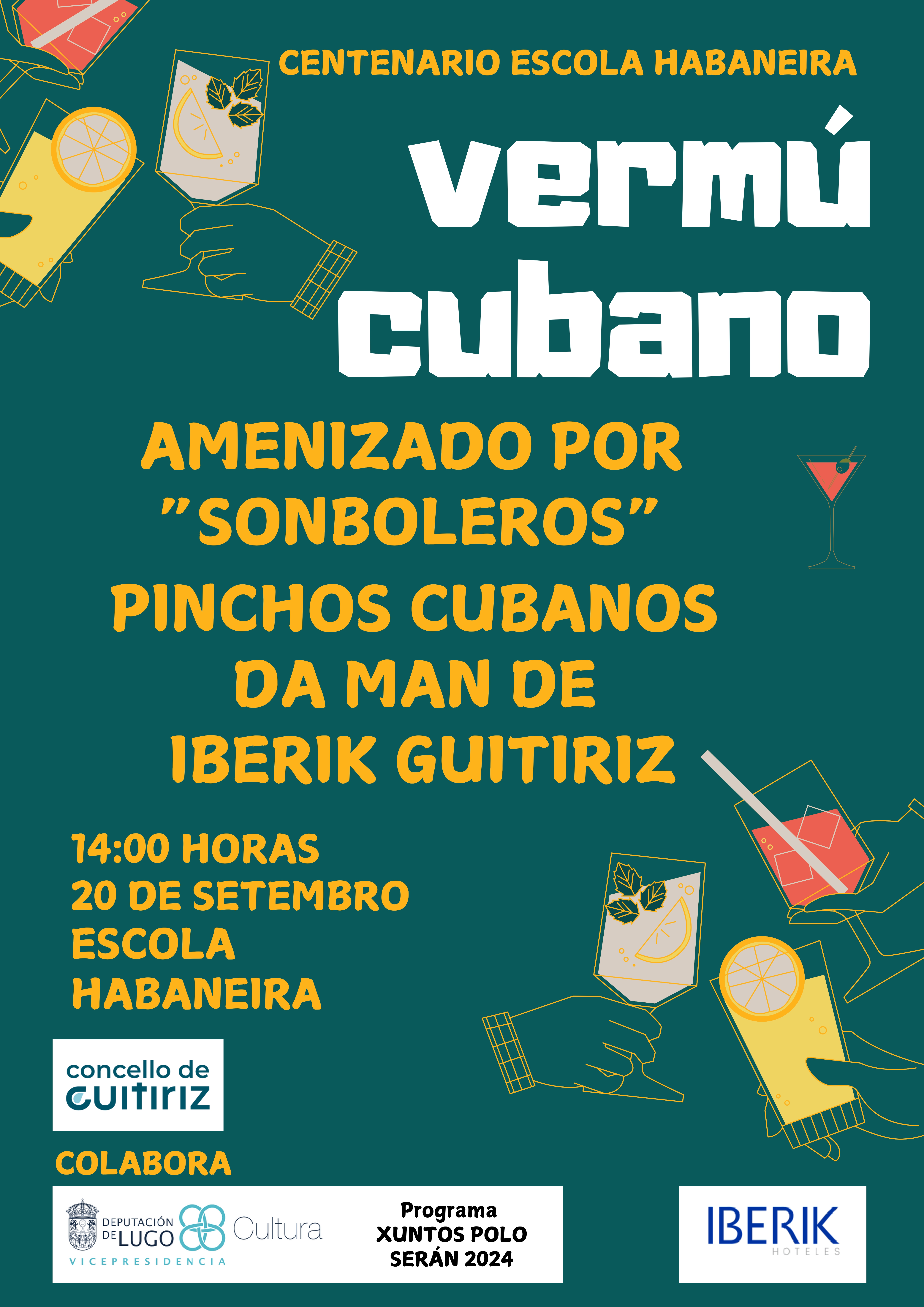 CARTEL GUITIRIZ - Centenario Habanera