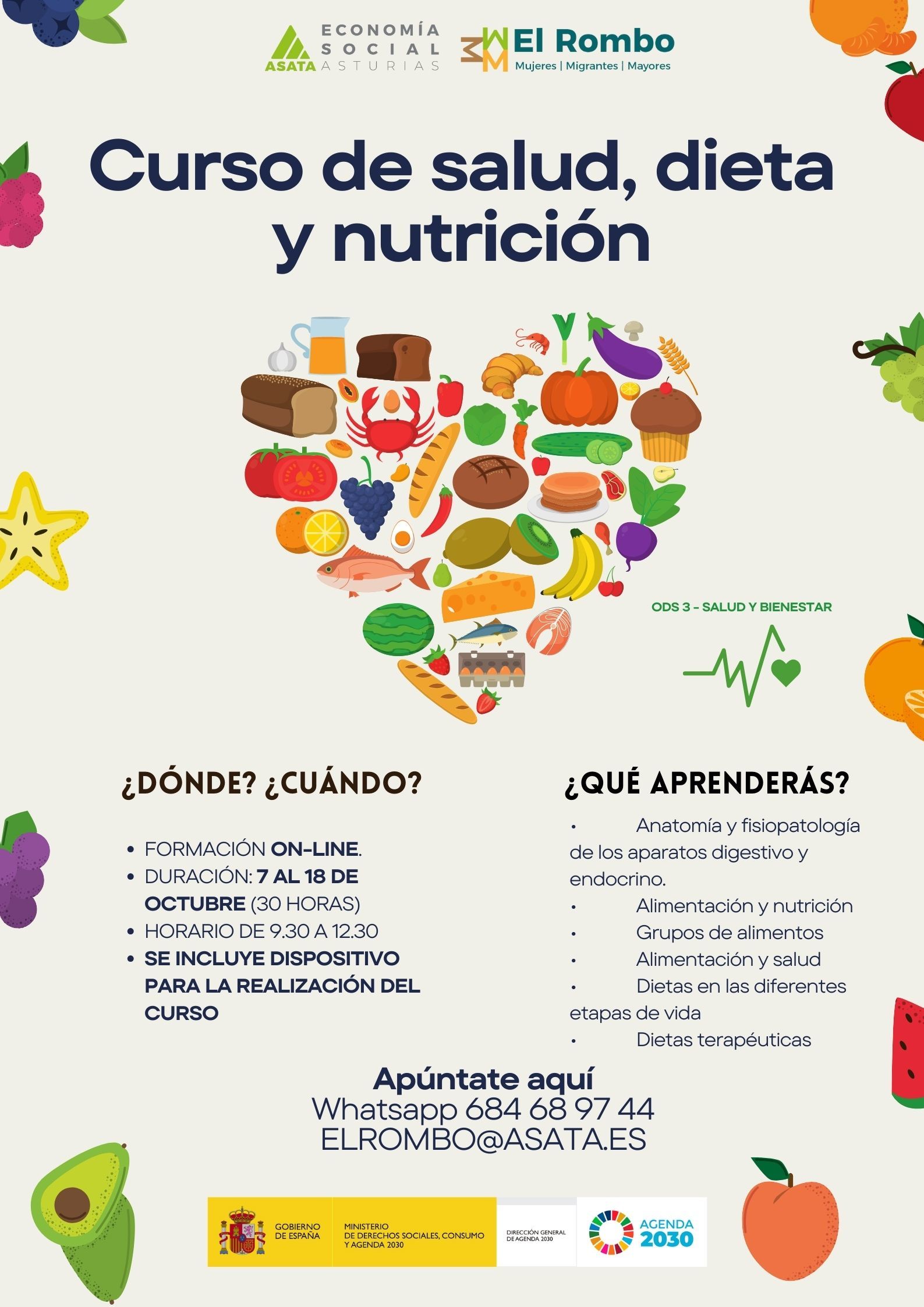 Curso de nutrición y salud ROMBO DEF