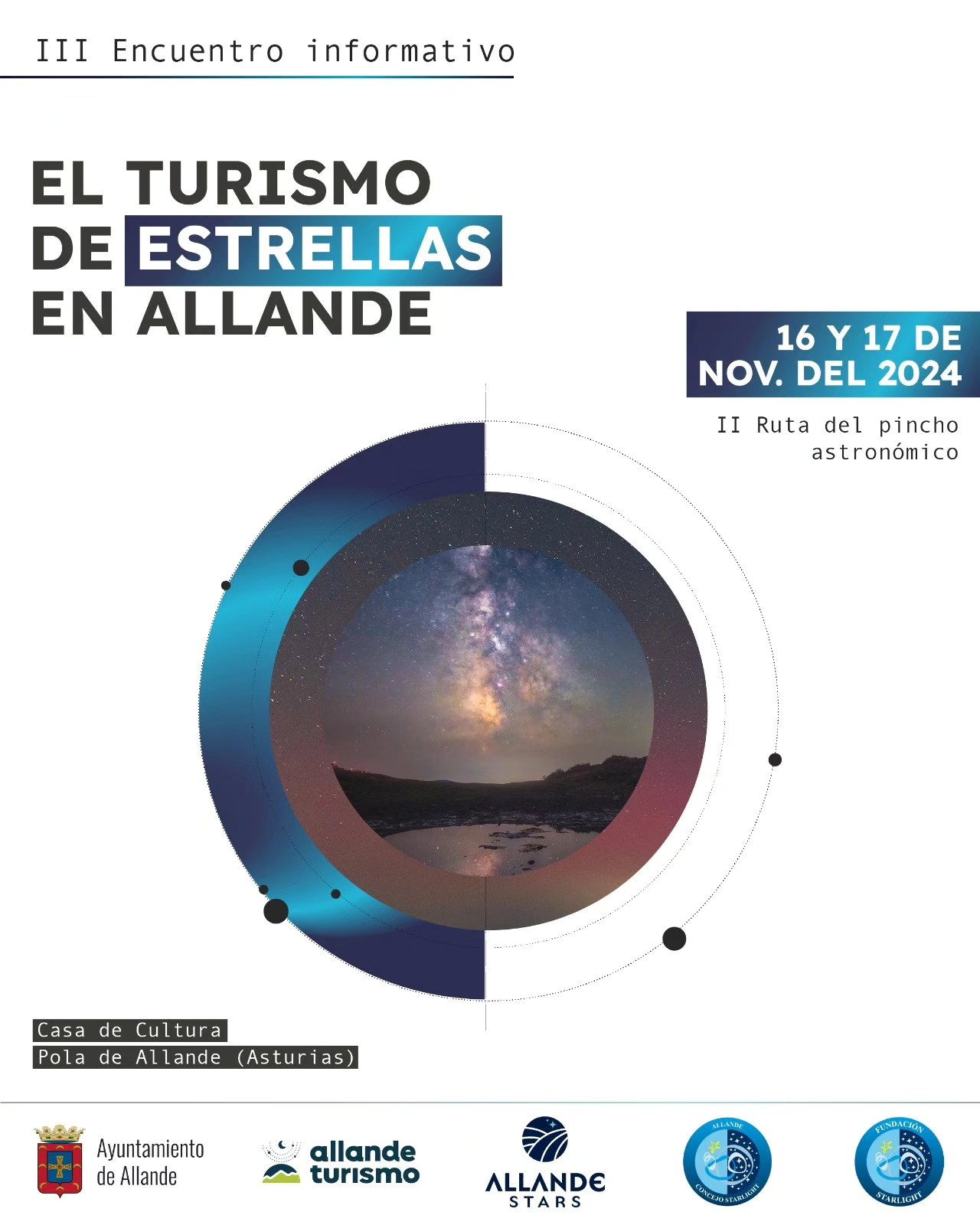 Tercera edición del Encuentro Turismo de Estrellas en Allande