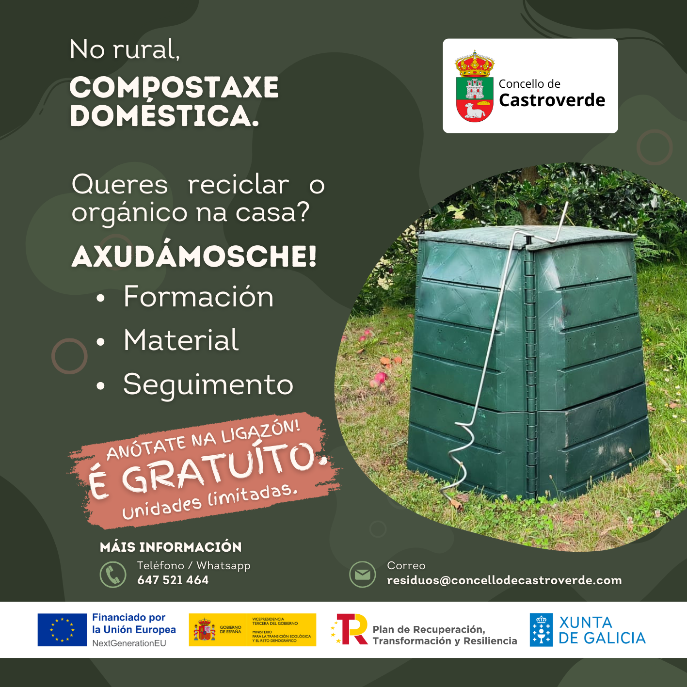Compostaxe doméstica Castroverde