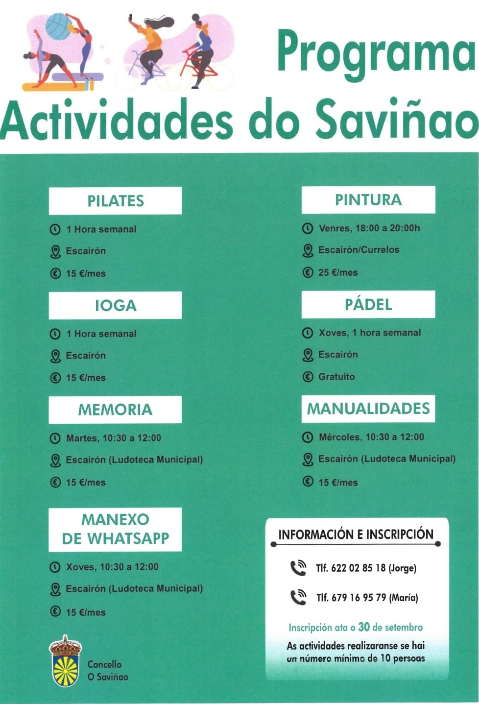 Actividades O Saviñao