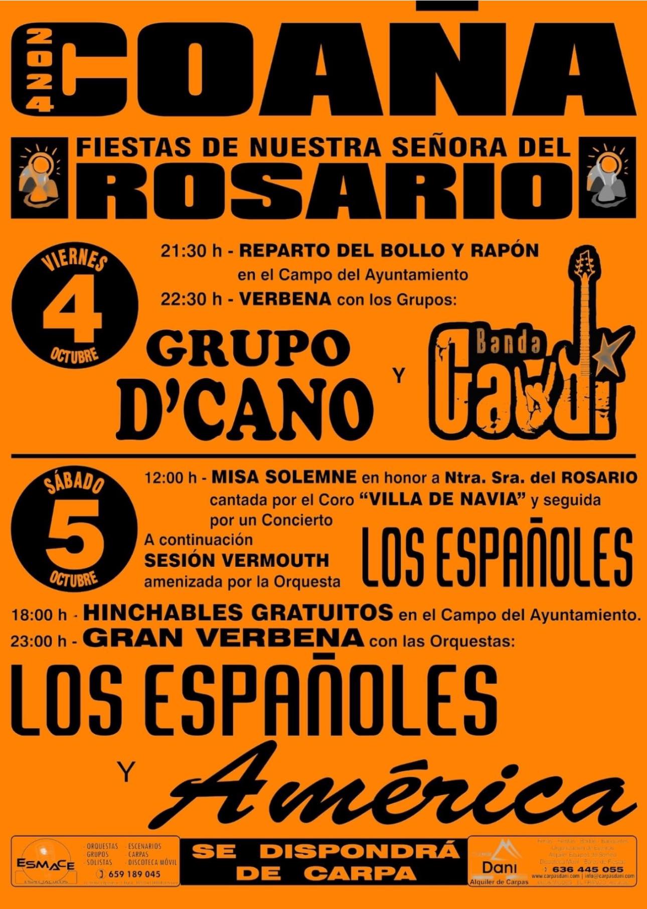 fiestas coaña