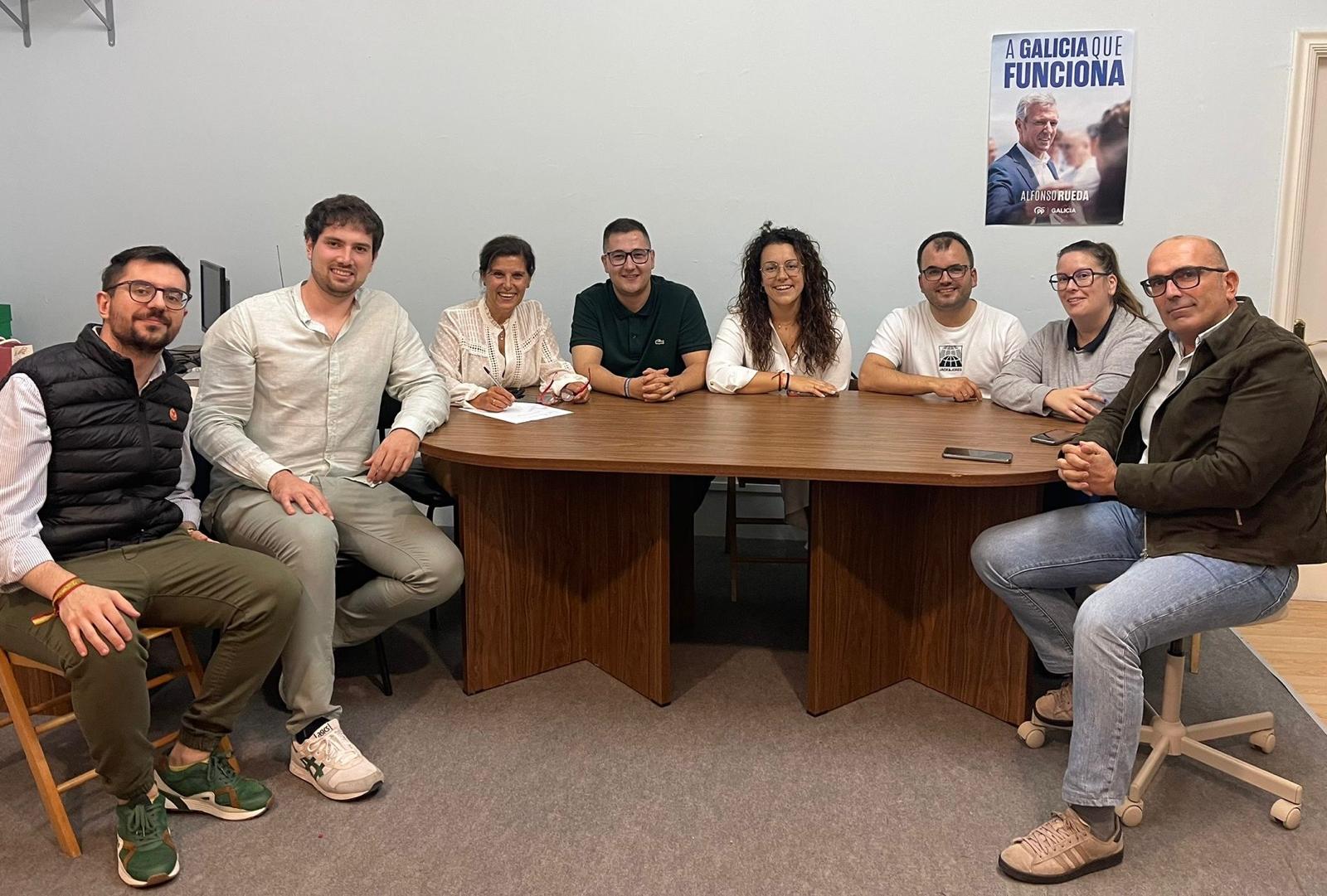 Reunión de traballo de Novas Xeracións en Viveiro