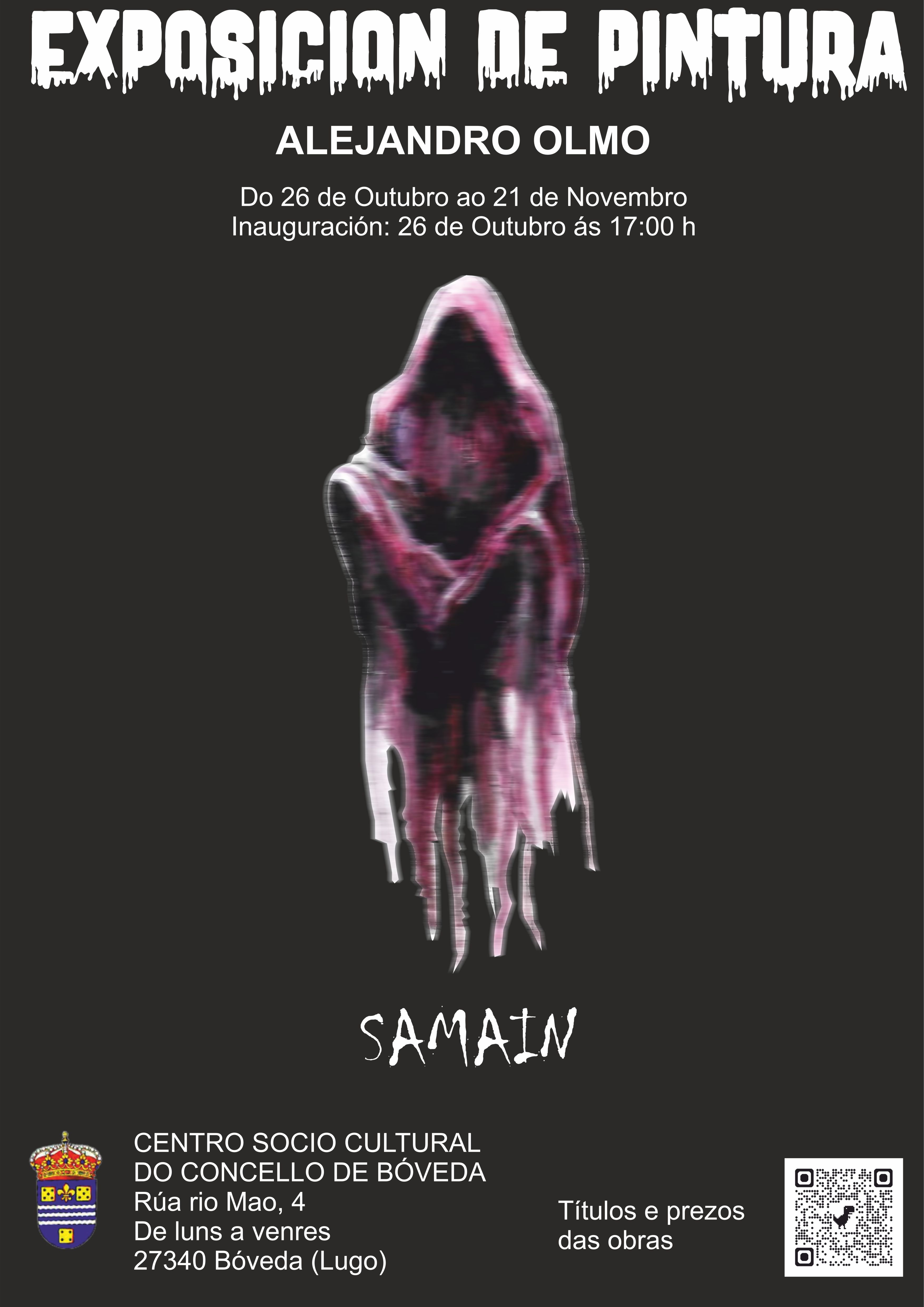 Exposición Samaín, en Bóveda