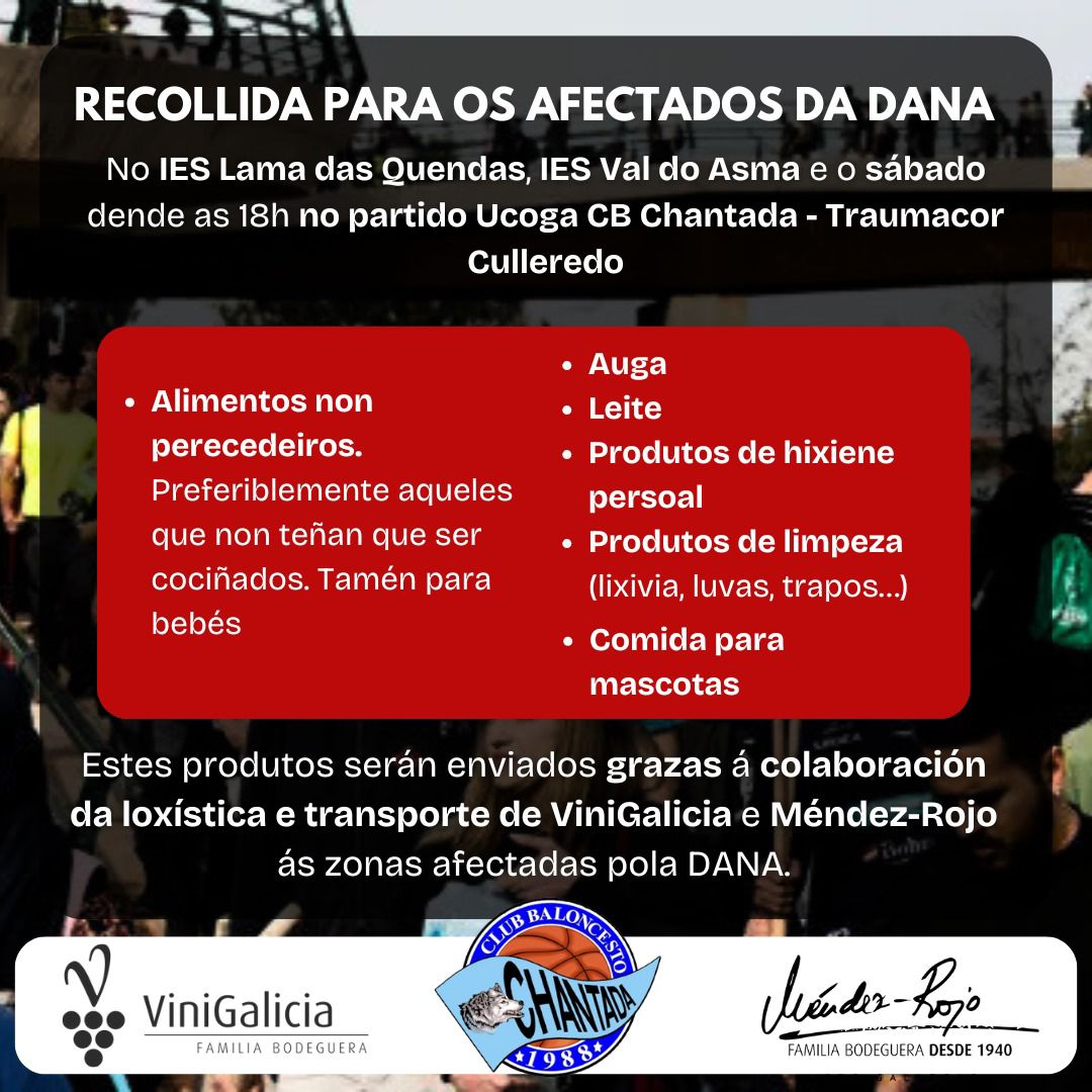 Recollida de produtos en Chantada