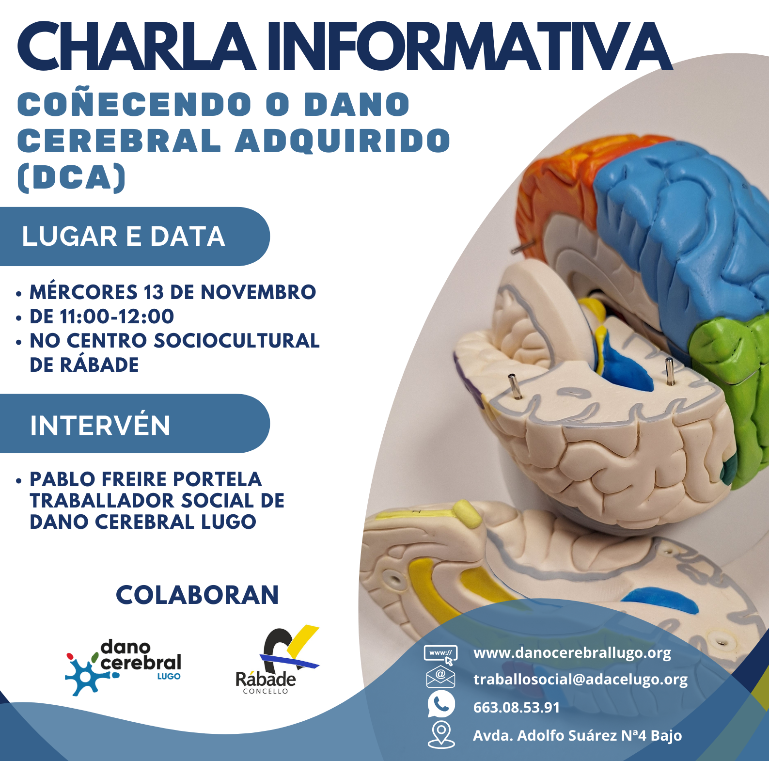Carteles Charlas Informativas REDES