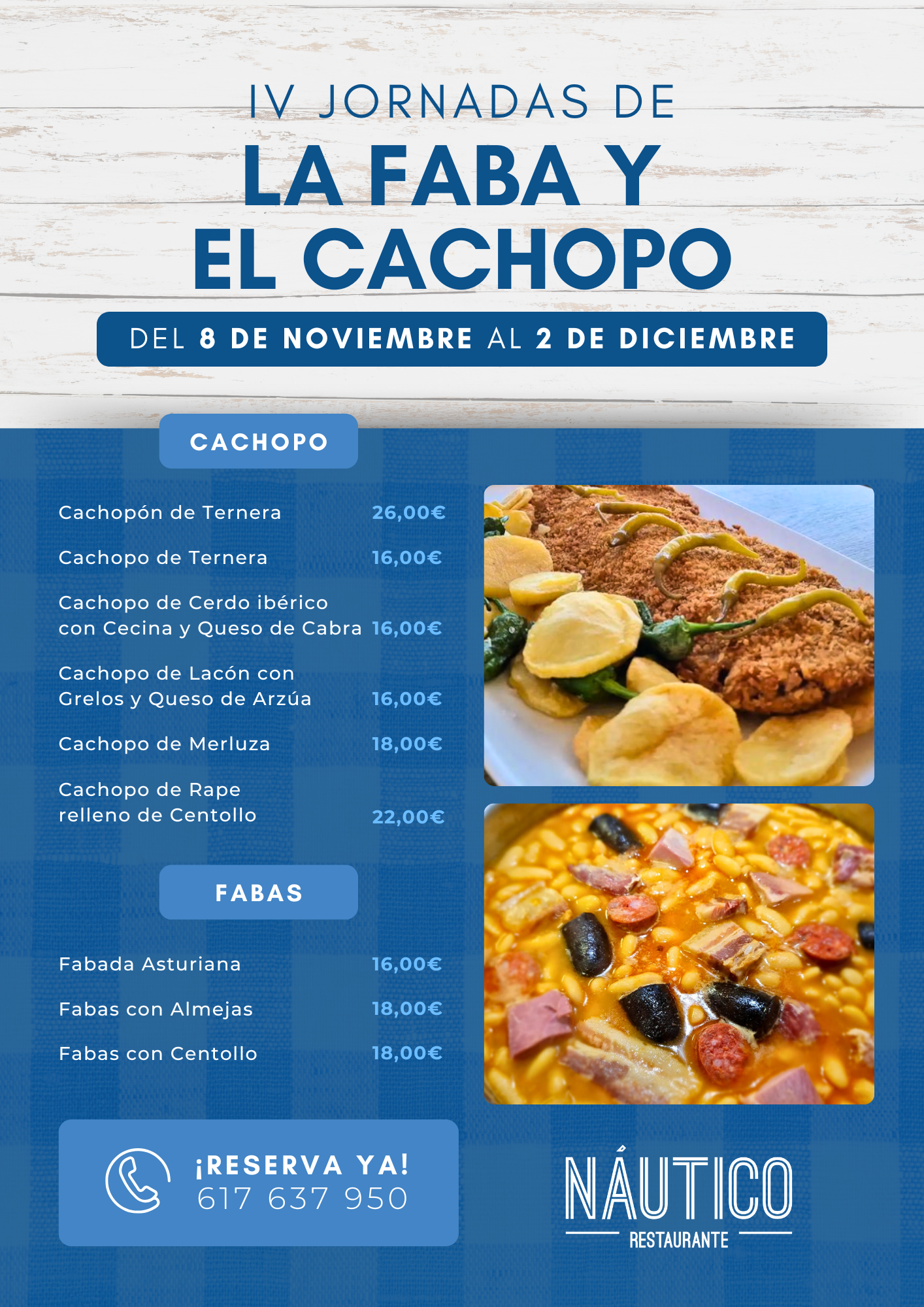 CARTEL - 2024 Jornadas de la Faba y el Cachopo