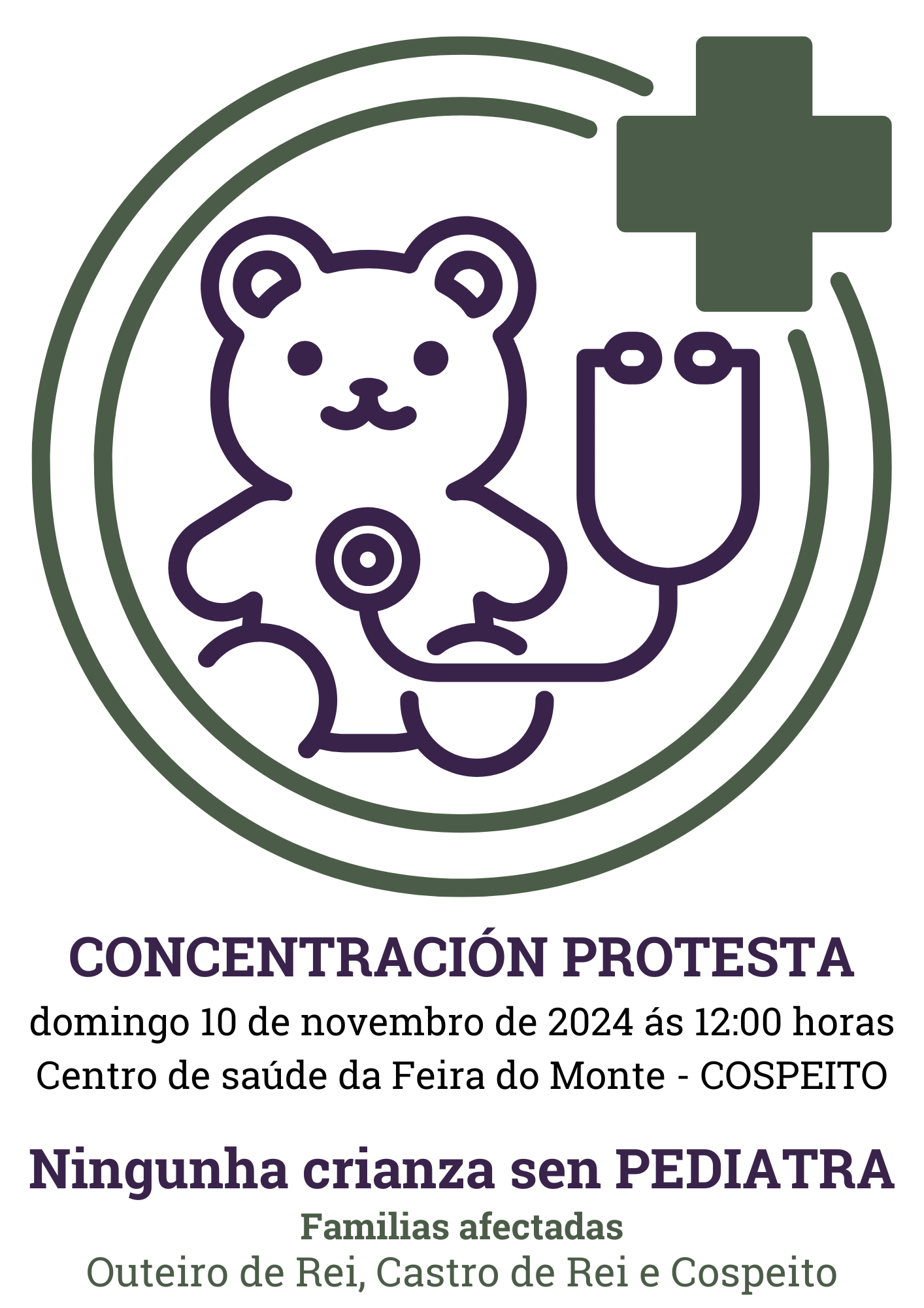 Ningunha crianza sen pediatra.Cospeito