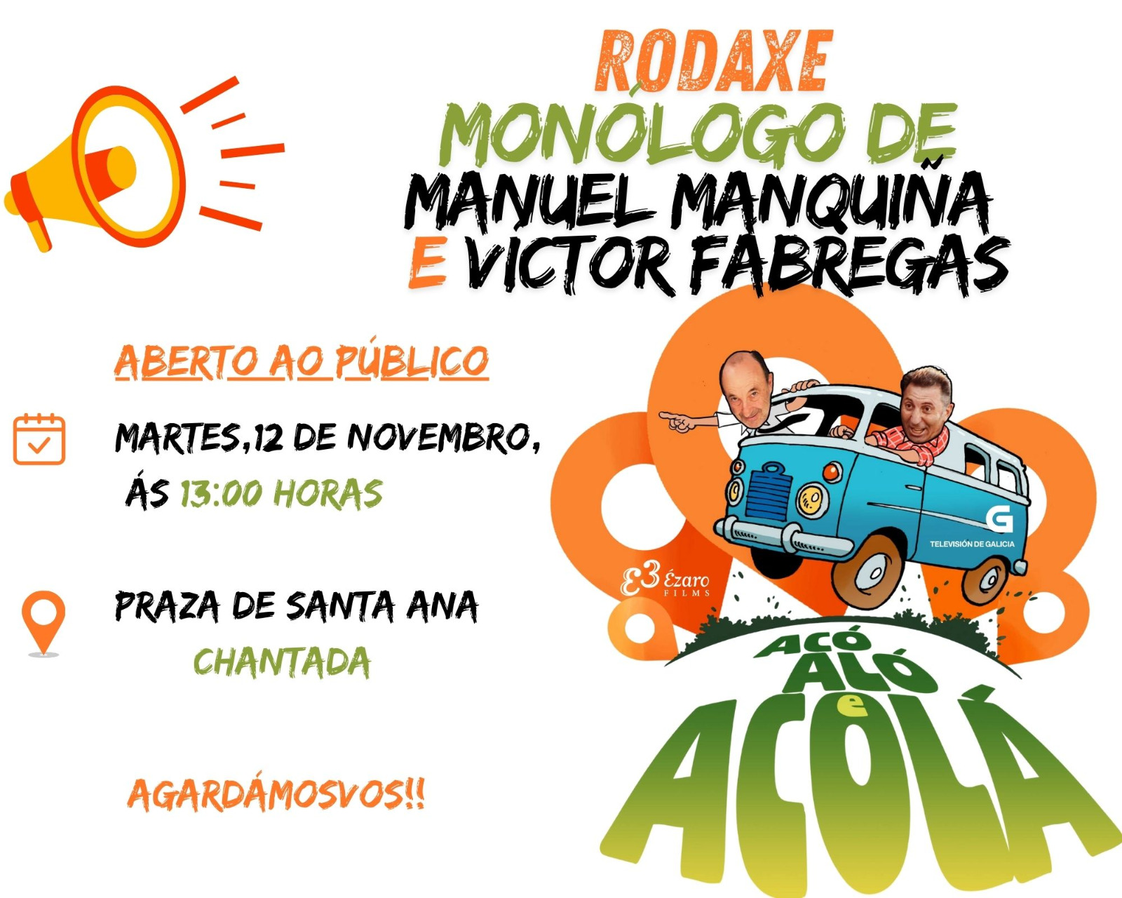 Acó, aló, acolá