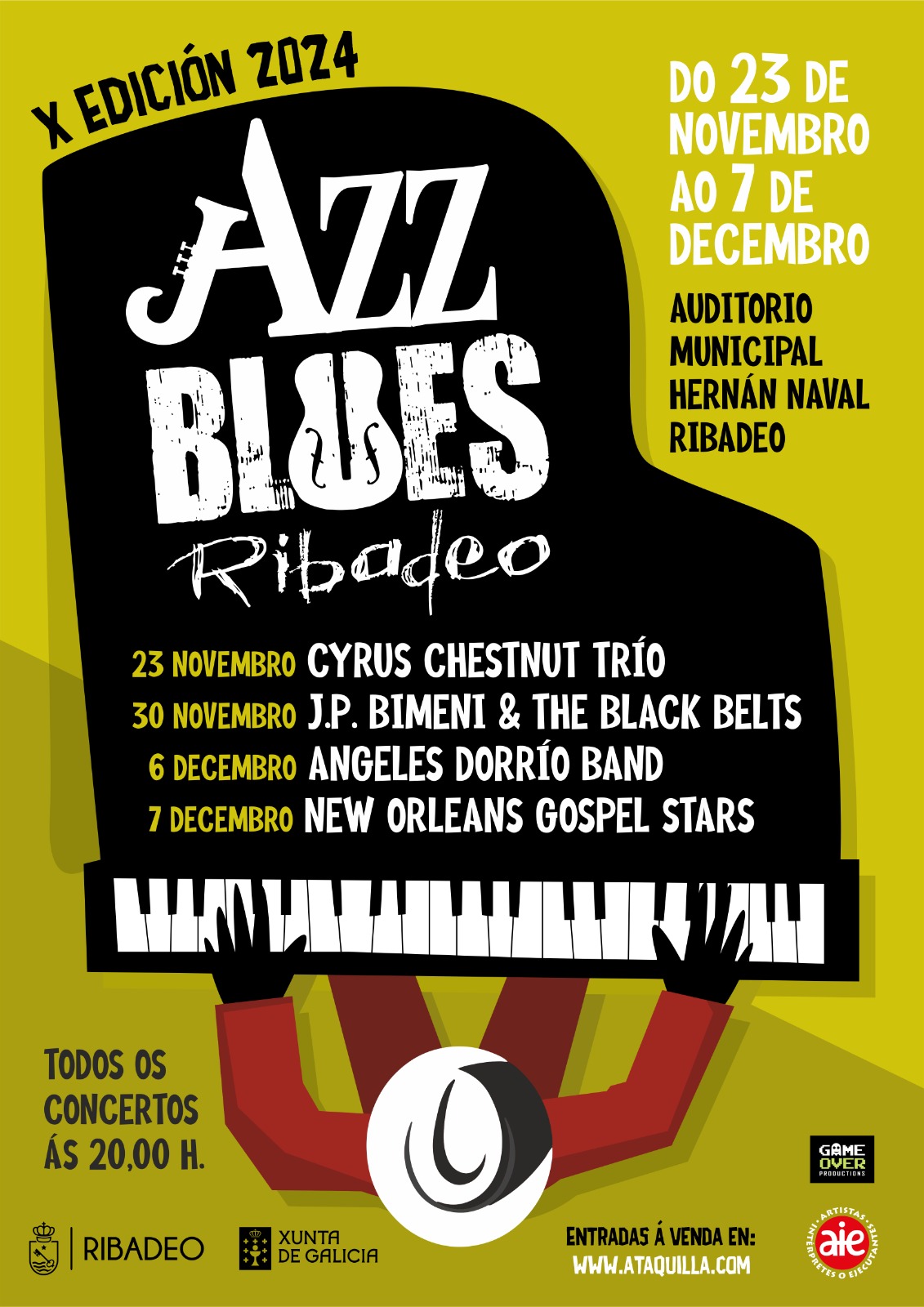 Cartel X Festival de Jazz & Blues