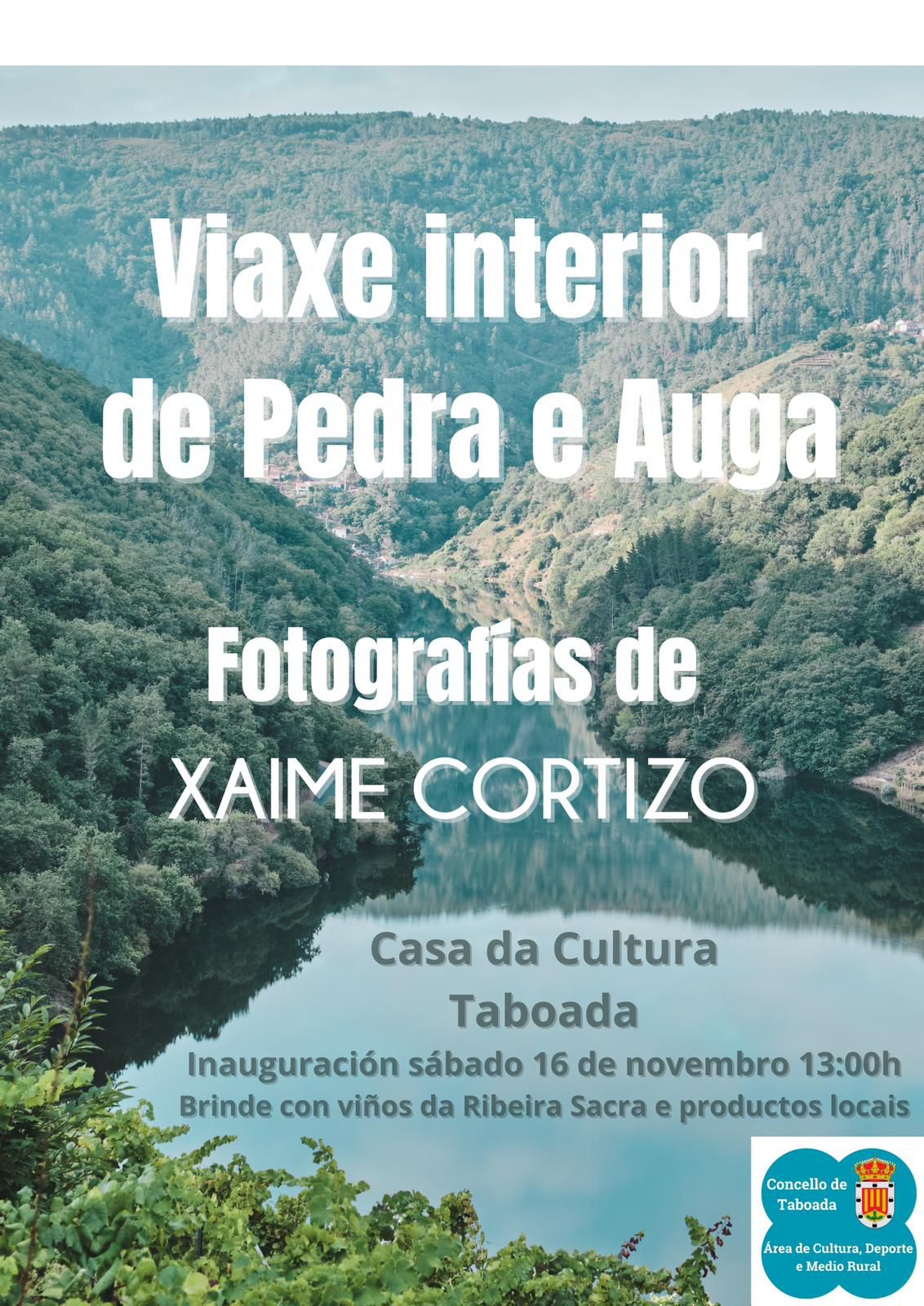 Viaxe interior de pedra e auga en Taboada