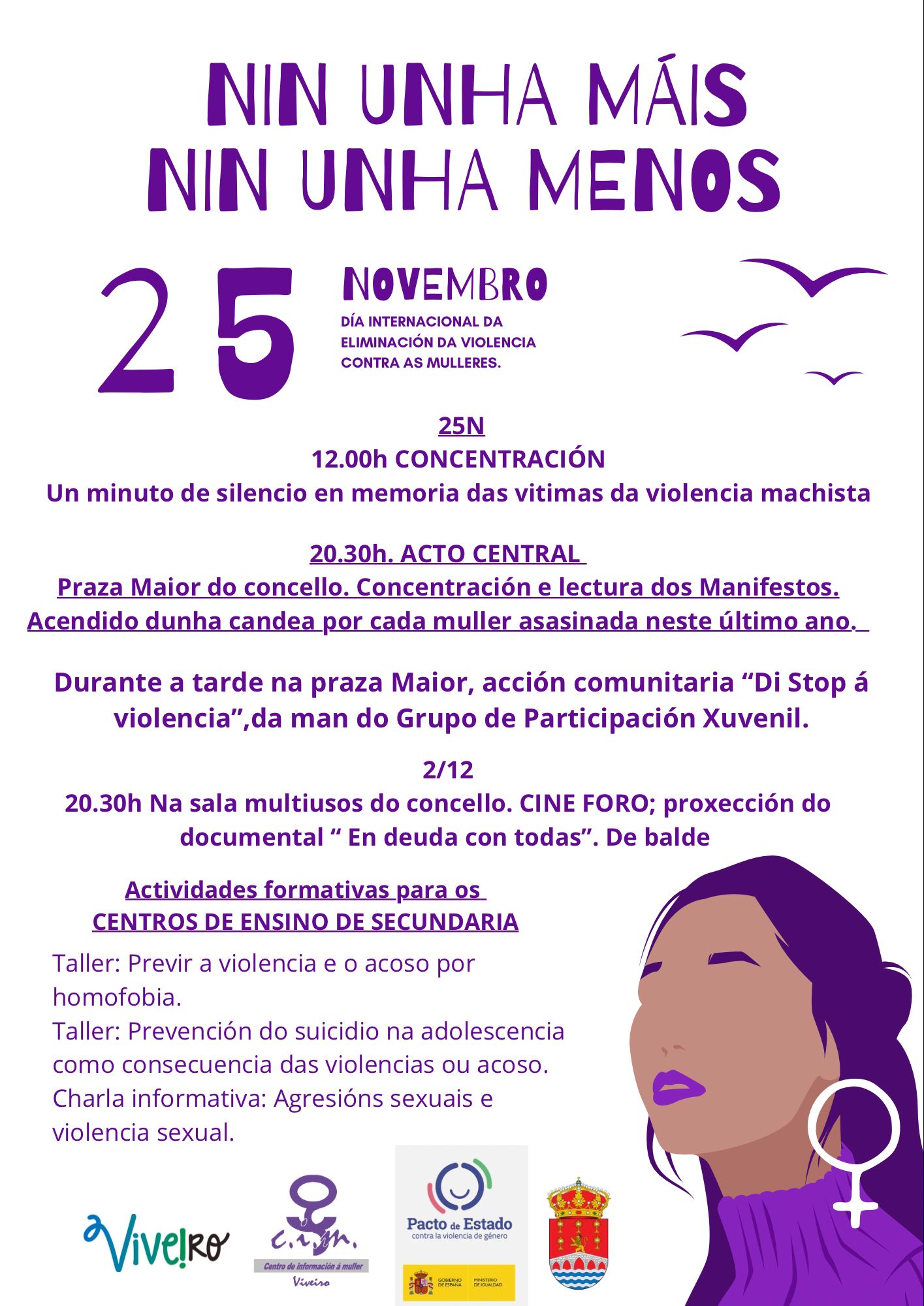 CARTEL VIVEIRO 25N