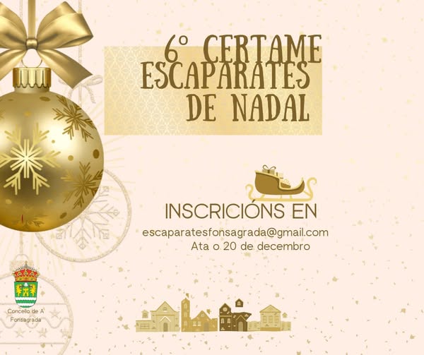 Certame de escaparates de Nadal