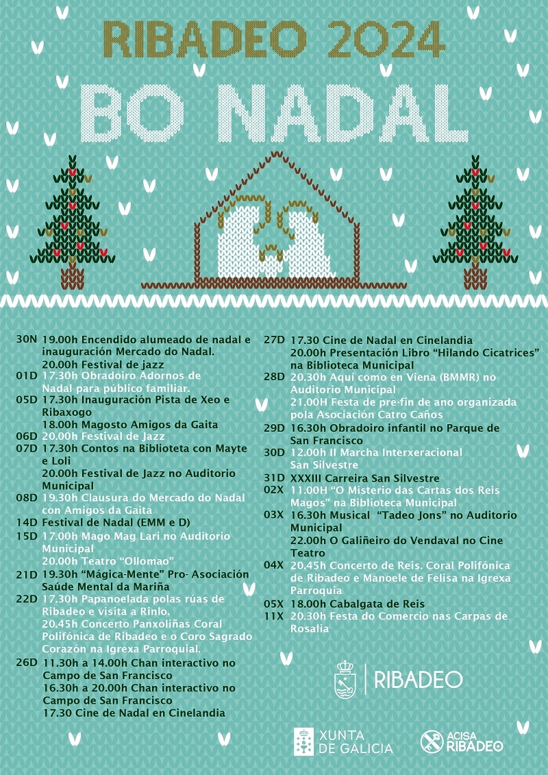 Cartel Nadal 2024-2025 Ribadeo