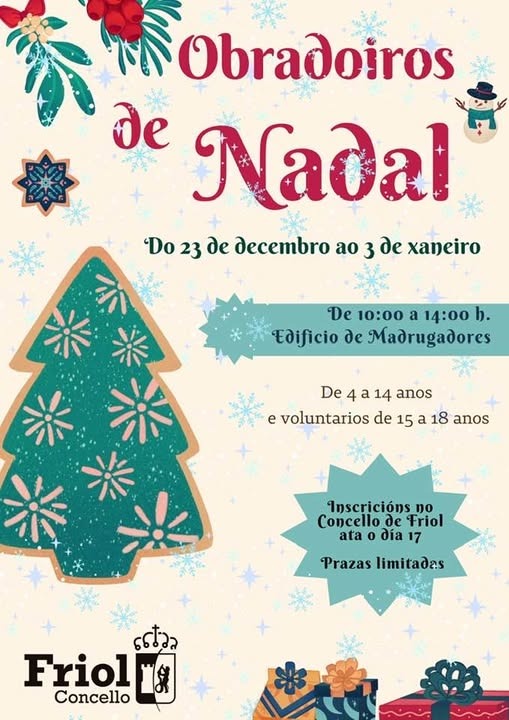 Obradoiros de Nadal de Friol
