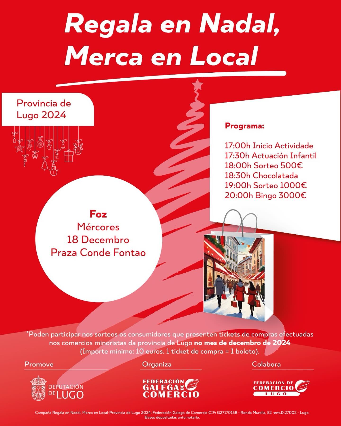 Cartel Sorteo Foz (18 decembro 2024)