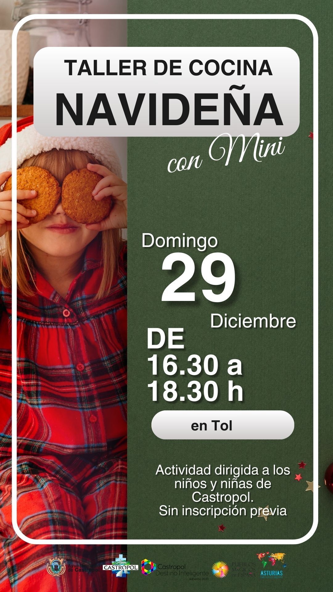 TALLER COCINA NAVIDEÑA