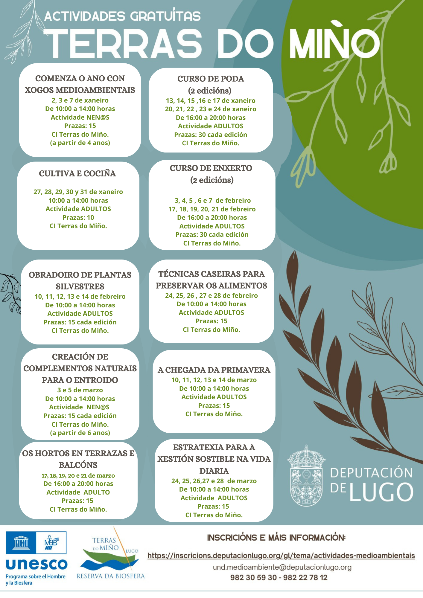 Cartel-actividades-medio-ambiente