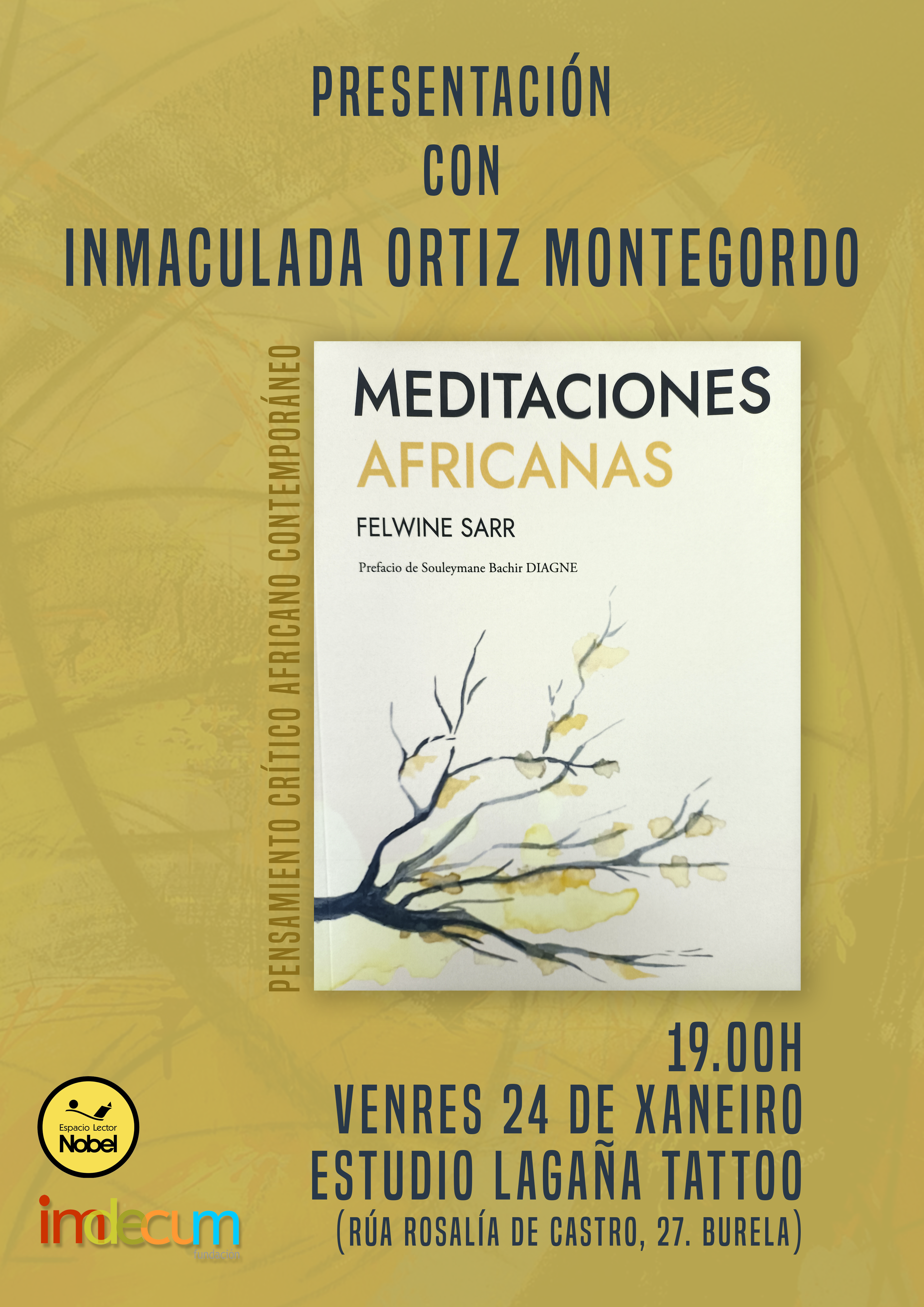 Cartel Meditaciones Africanas
