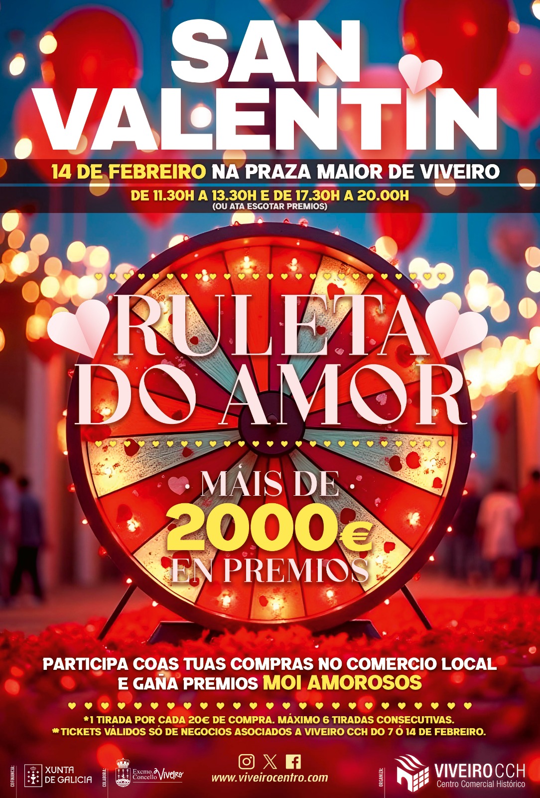 Cartel San Valentin 2025