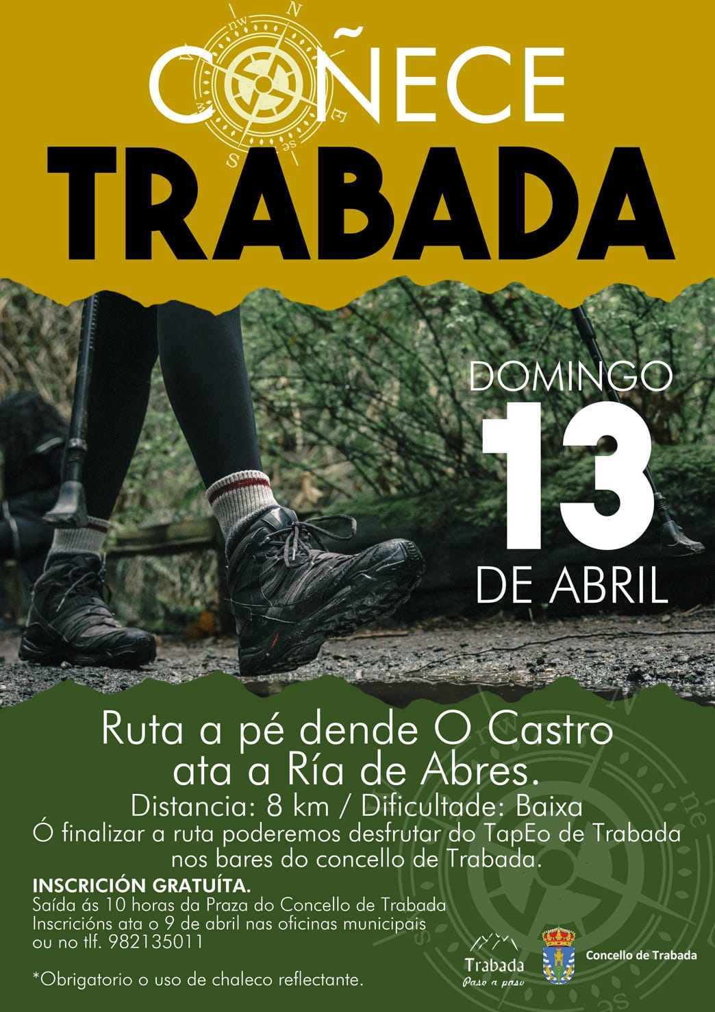 Ruta Coñece Trabada 13 abril
