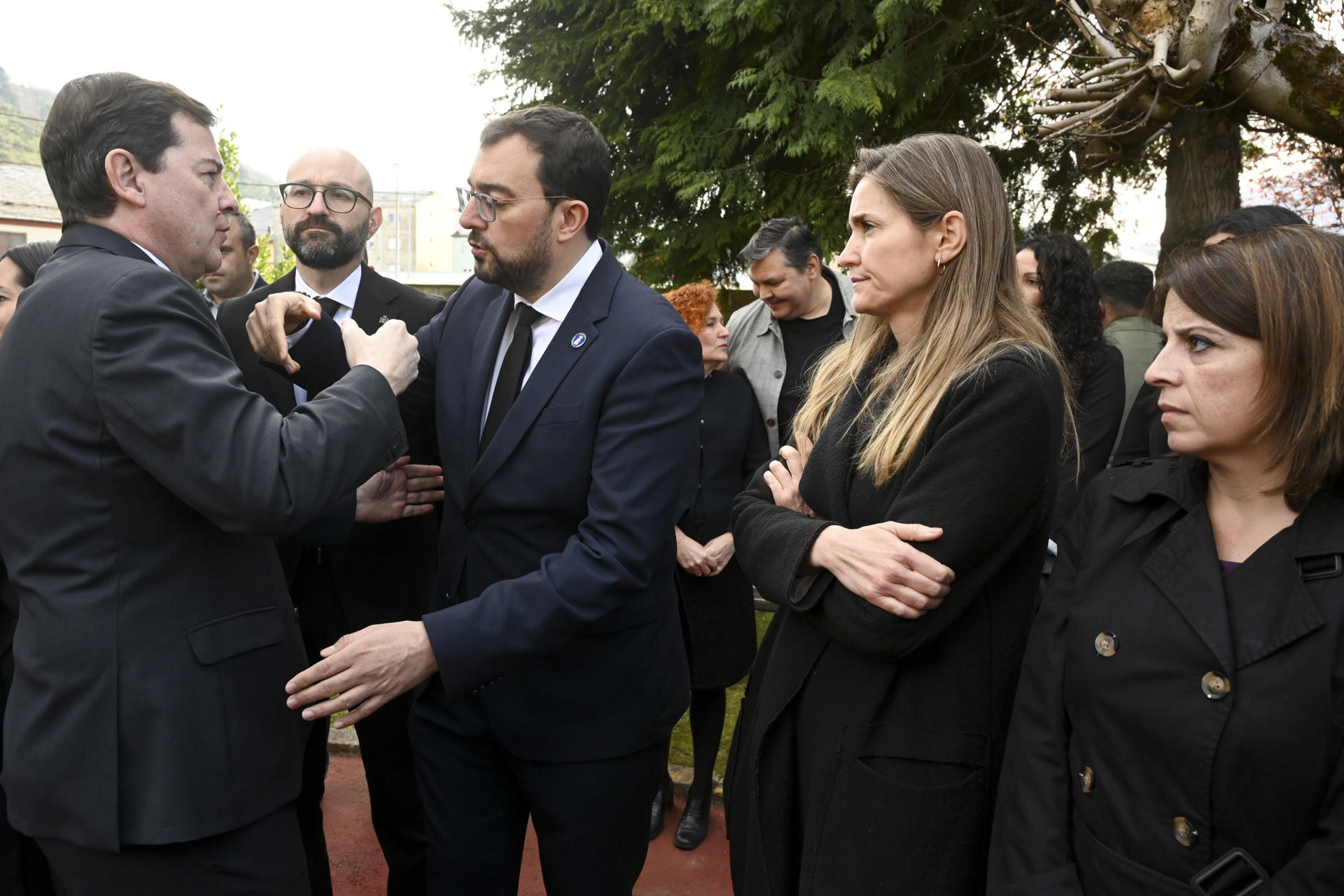 2025_04_02 Presidente funeral mineros fallecidos Degaña 3