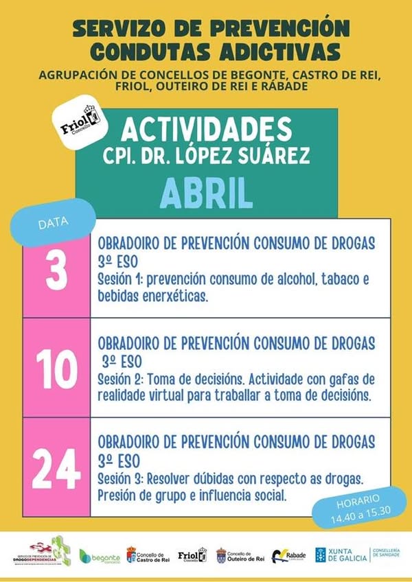 Servizo de prevención de condutas adictivas