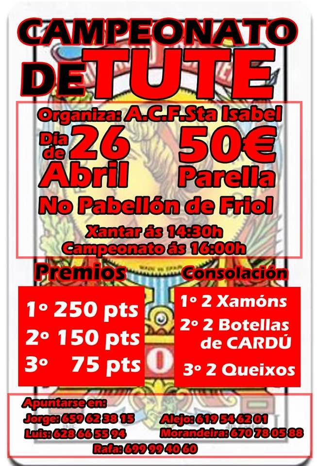 Campeonato de tute de Friol