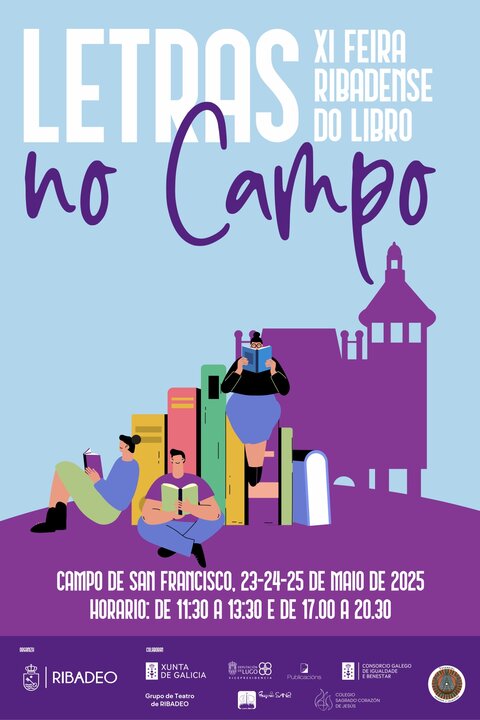 letras no campo 25 cartel