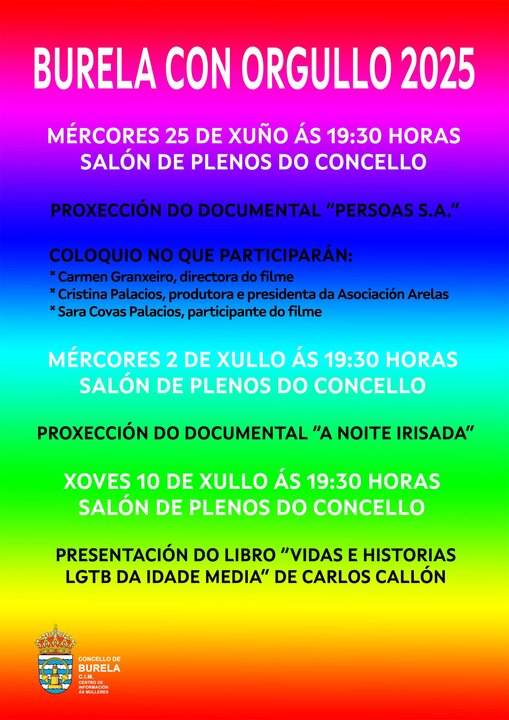 BURELA 20 XUÑO Orgullo LGTBI