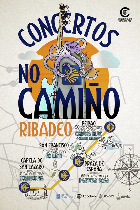 Concertos no Camiño Ribadeo 2025