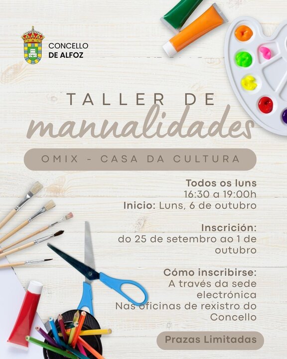Cartel manualidades