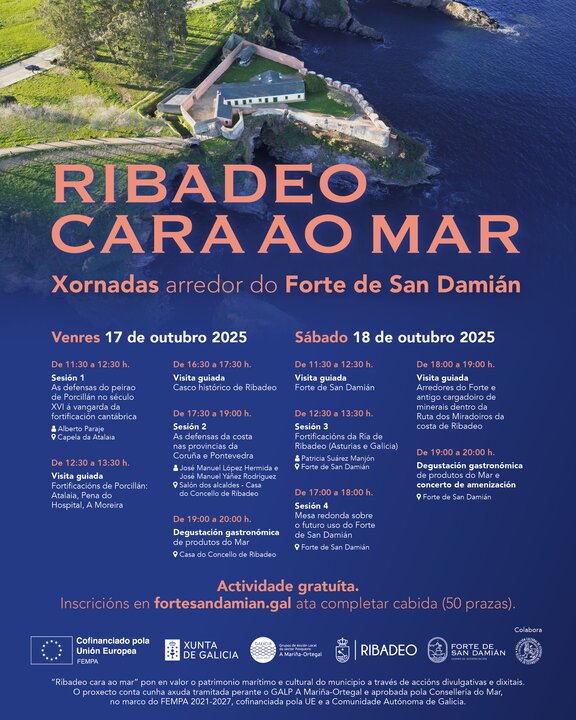 Ribadeo cara ao mar - FORTE - CARTEL