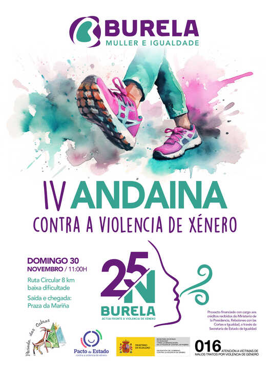 IV ANDAINA CONTRA A VIOLENCIA DE XÉNERO - BURELA