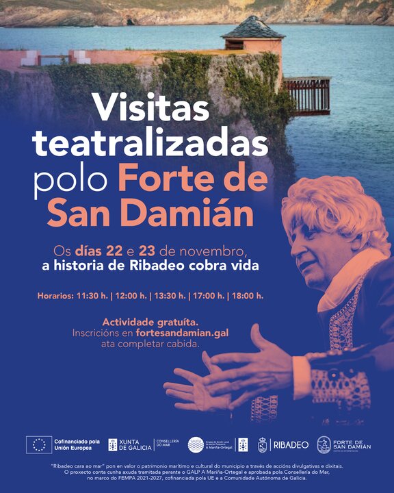 b Ribadeo Visitas Teatralizadas - Cartel