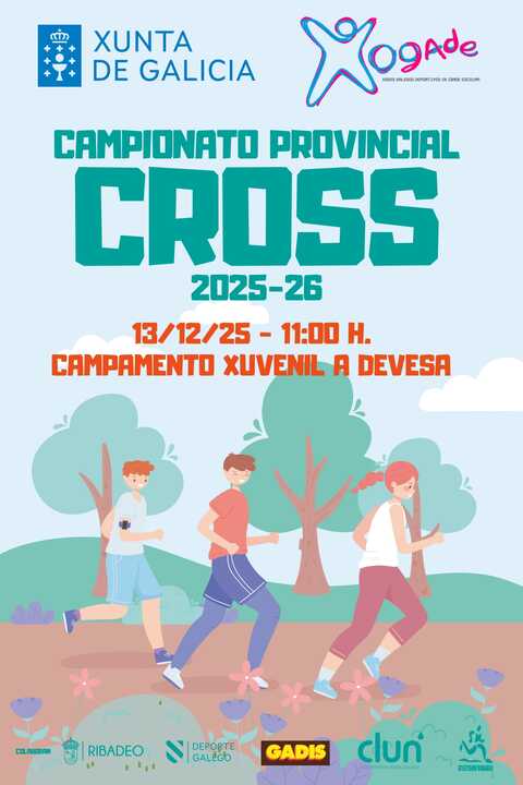 Cartel Cross 13 decembro Ribadeo